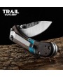 Trail Cutlery Folding Knife - Walnut Handle