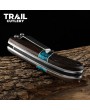 Trail Cutlery Folding Knife - Walnut Handle