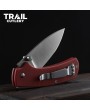 Trail Cutlery Stainless Steel Outdoor Folding Knife | Durable Pocket K