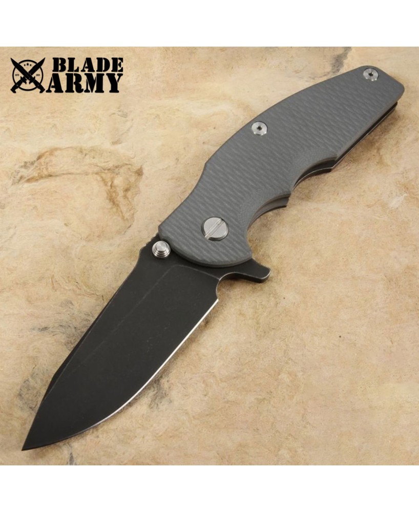 Premium Titanium Knife with CPM 20CV Steel Blade