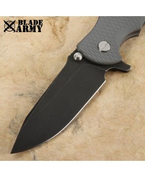 Premium Titanium Knife with CPM 20CV Steel Blade