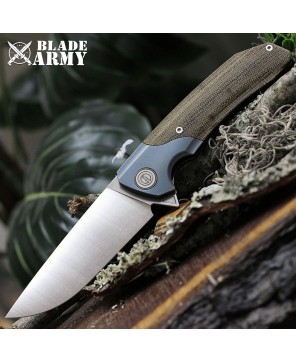 Micarta Handle Tactical Folding Knife