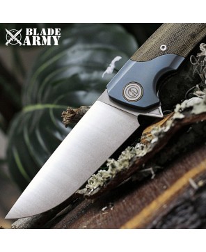 Micarta Handle Tactical Folding Knife