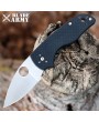 Blade Army Folding Knife - Black G10 Handle