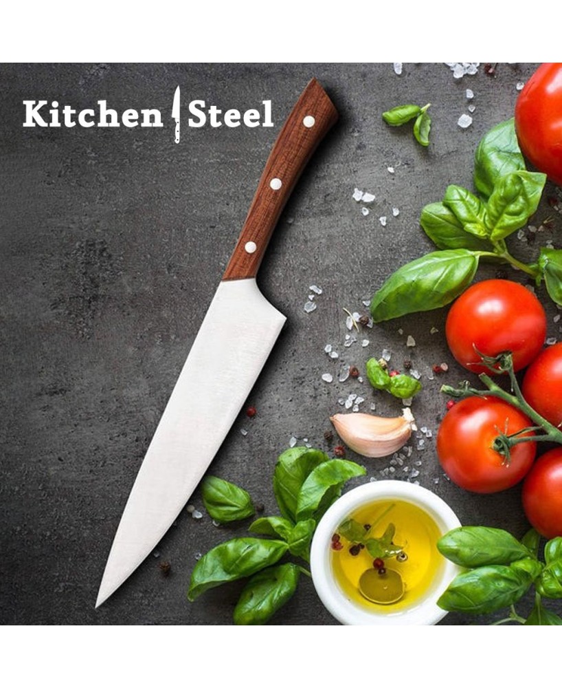 "Premium Chef Knives by Kitchen Steel