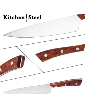 "Premium Chef Knives by Kitchen Steel