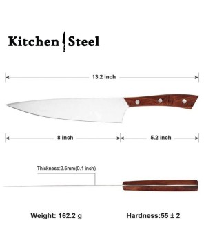 "Premium Chef Knives by Kitchen Steel