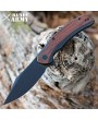 Tactical Folding Knife - Black Titanium Handle