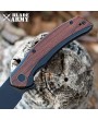 Tactical Folding Knife - Black Titanium Handle