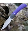 Purple G10 Handle Tactical Folding Knife