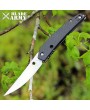 Satin Tactical Folding Knife, Carbon Fiber Handle