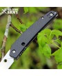 Satin Tactical Folding Knife, Carbon Fiber Handle