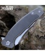 Frame Lock Tactical Folding Knife - Gray Titanium Handle