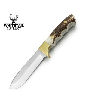 Whitetail Cutlery Outdoor, stag Horn Handle Knife