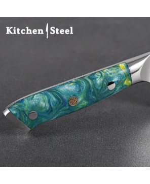 Colorful Resin Handle Chef Knife