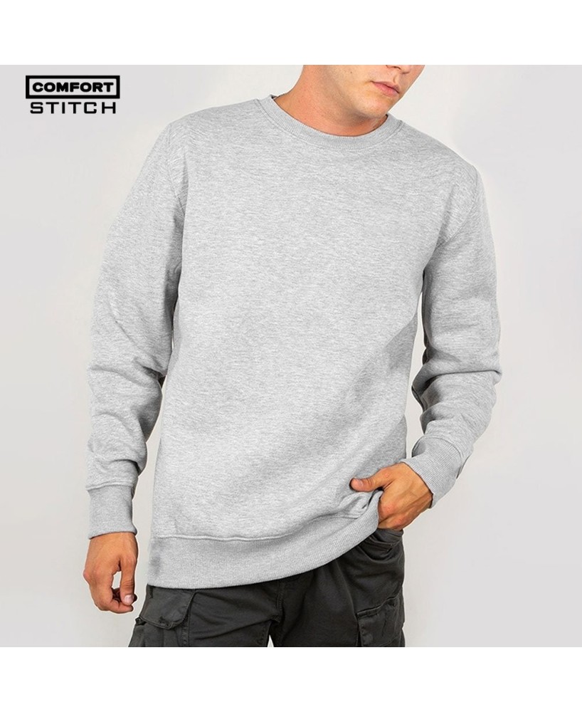 Grey Small Basic Sweater