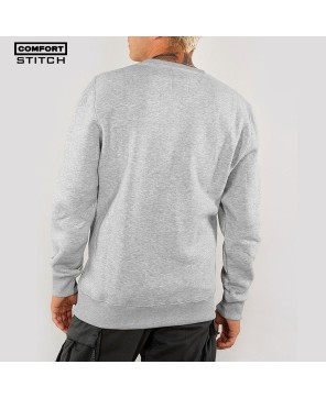 Grey Small Basic Sweater