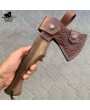 Carbon Steel Axe, Walnut Wood Handles