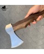 Carbon Steel Axe, Walnut Wood Handles