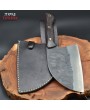 Hand-Forged K720 Carbon Steel Serbian Chef's Knife