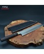 Stainless Steel Chef Knife, African Black Tree Handle