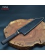 Stainless Steel Chef Knife, African Black Tree Handle