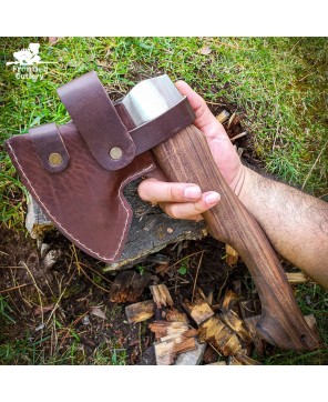 Handmade Carbon Steel Camping Axe