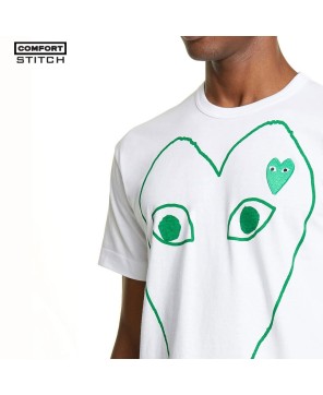 Stretched Heart Graphic Tee