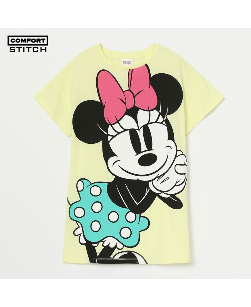 Minnie Mouse T-shirt Dress - Disney-inspired Comfort Wear