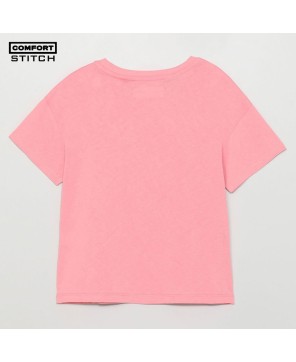 Comfort Stitch Girls T-Shirt - Pink