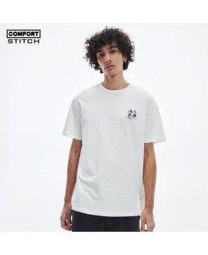 Graphic Print Cotton Tee Style & Comfort