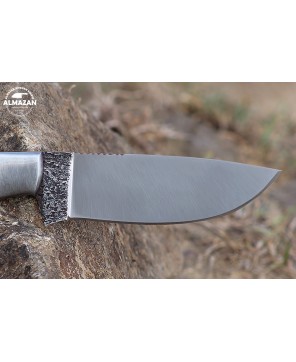 Almazan® Custom Handmade Hunting Knife with Resin Sheet Handle