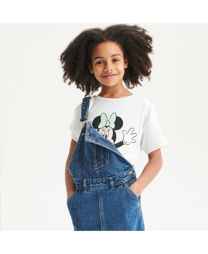 Minnie Mouse-Printed T-Shirt