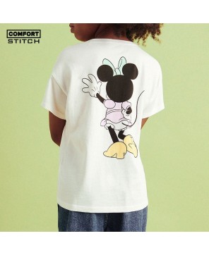 Minnie Mouse-Printed T-Shirt