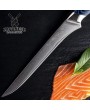 Kitchen Boning Knife Japanese Damascus Fileting Slicing Knife