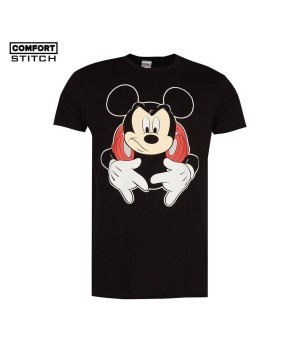 Black DJ Mickey Mouse Tee