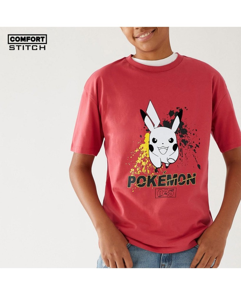 Pure Cotton Pokémon™ T-Shirt (6-16 Yrs)