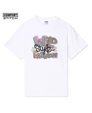  'Wild style fashion' Graphic Print T-Shirt