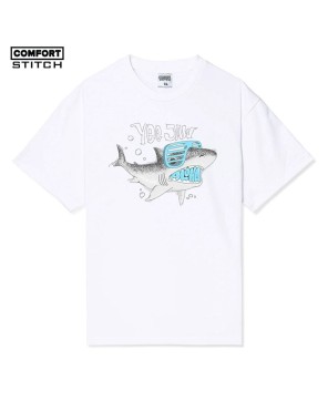 Aloha Fish Graphic Print T-Shirt