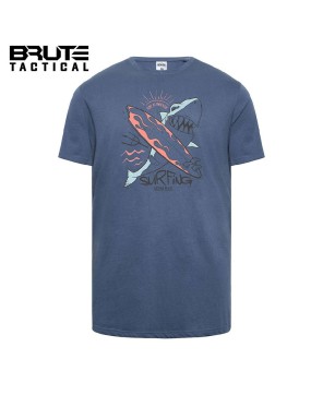     Surfing Graphic Print T-Shirt