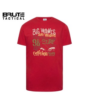 Surfing Graphic Print T-Shirt