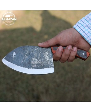 Almazan Carbon Steel Cleaver Knife