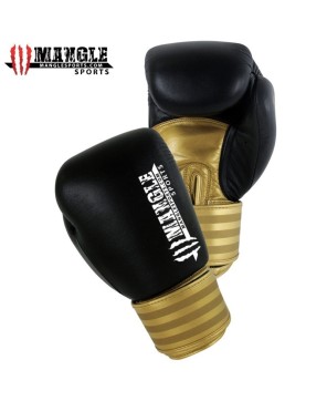 High-Quality Golden/Black Boxing Gloves