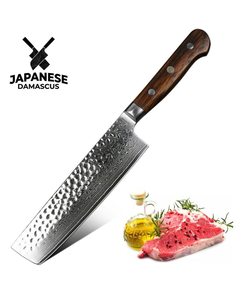 "Luxury 6.5-Inch Nakiri Knife - Exceptional Performance"