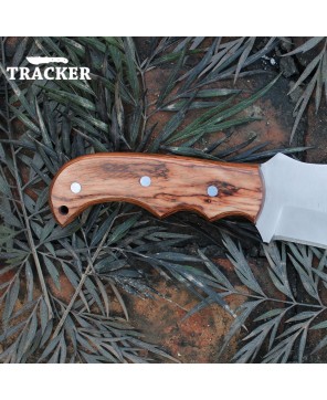 Custom Stainless Steel Tracker Knife : Precision Craftsmanship