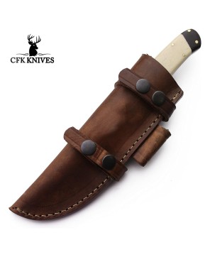 Bone Handle D2 Steel Hunting Knife: Premium Craftsmanship