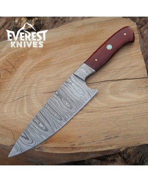 Everest Damascus Chef Knife