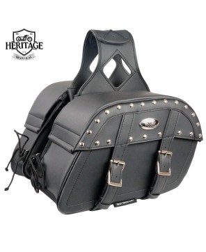 Studded Throw-Over Saddlebags