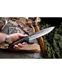 Custom Carbon Steel Bushcraft Knife  Durable Micarta Handle