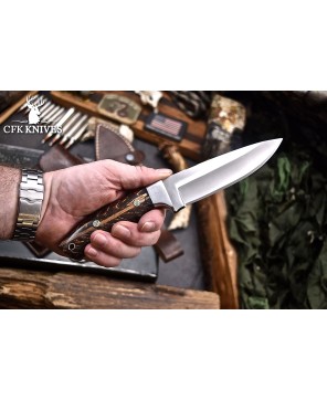 Stainless Steel Pine Cone Corelon Bushcraft Knife